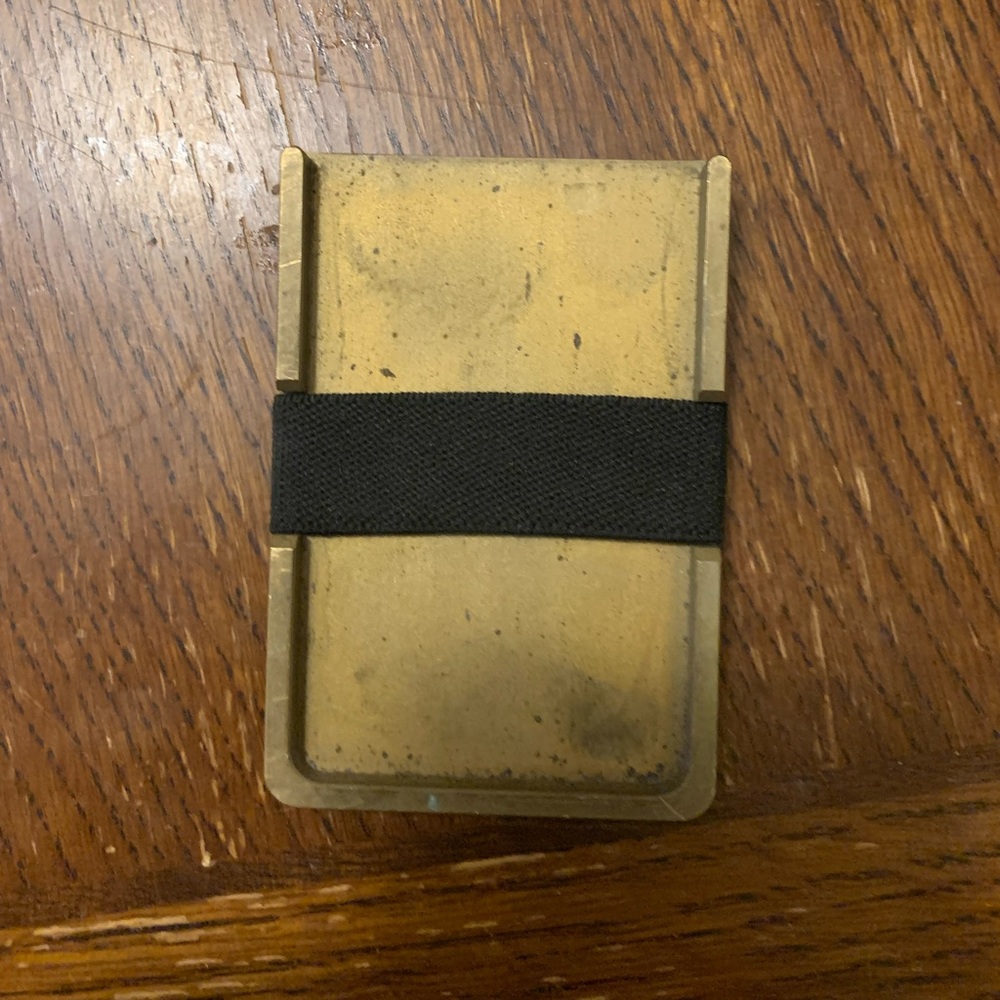 Brass wallet